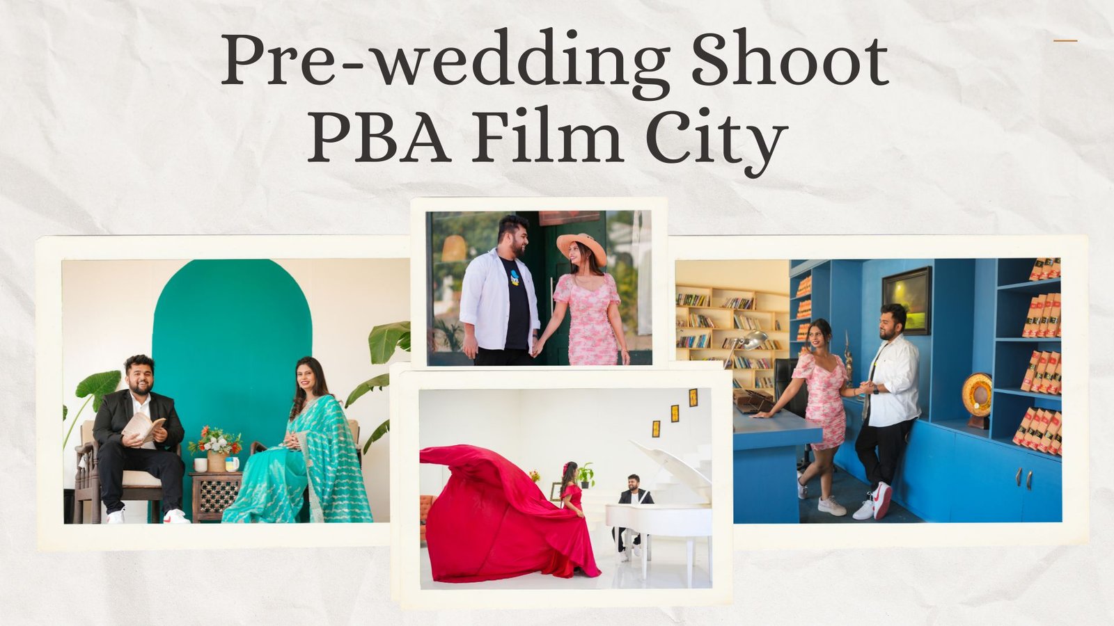 Pre-Wedding Shoot in PBA Film City Pune