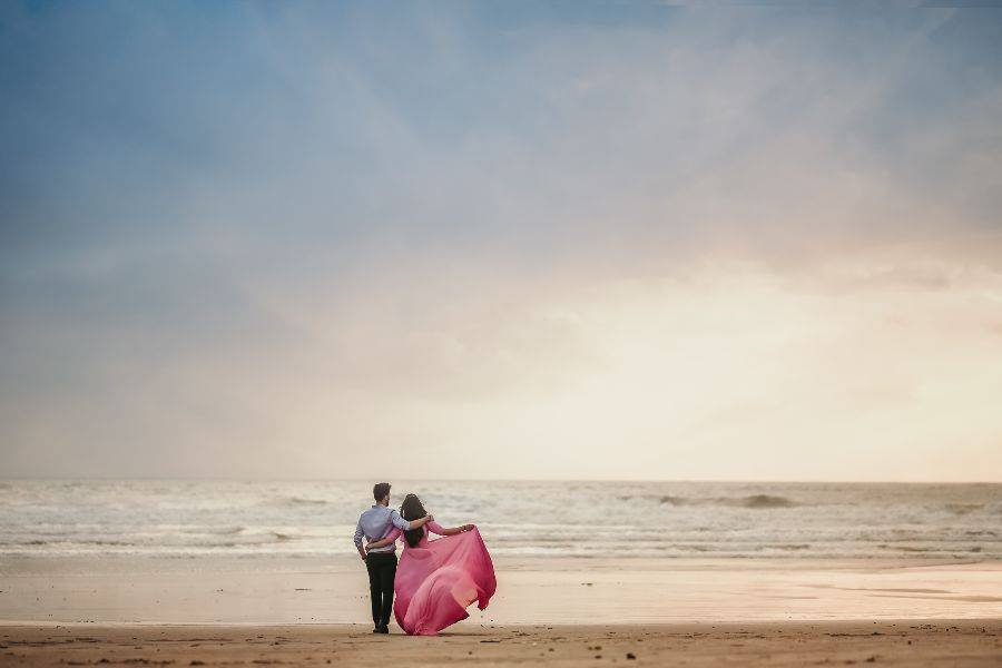 Pre-wedding shoot Lakshadweep