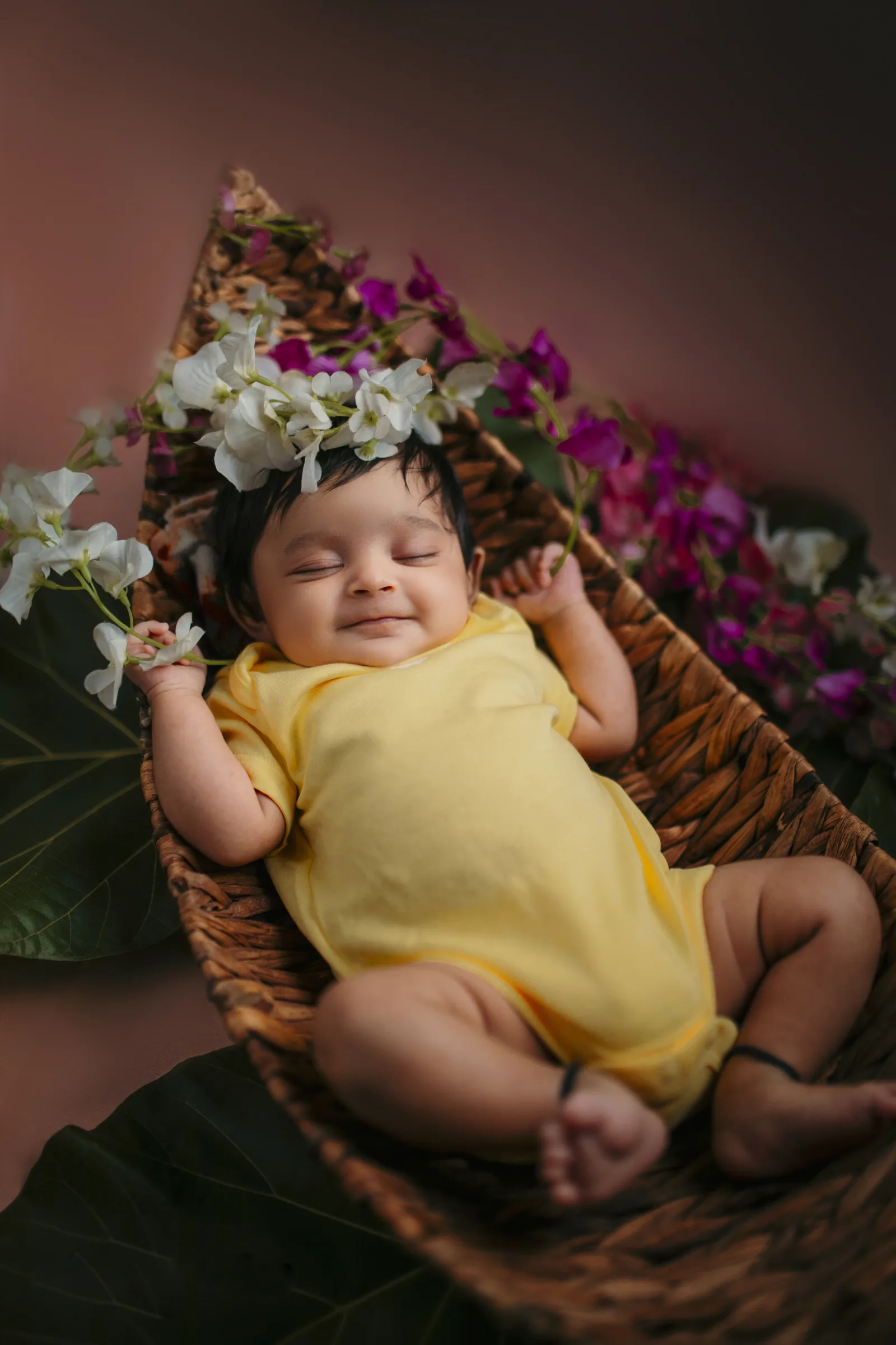 One Month Baby Shoot