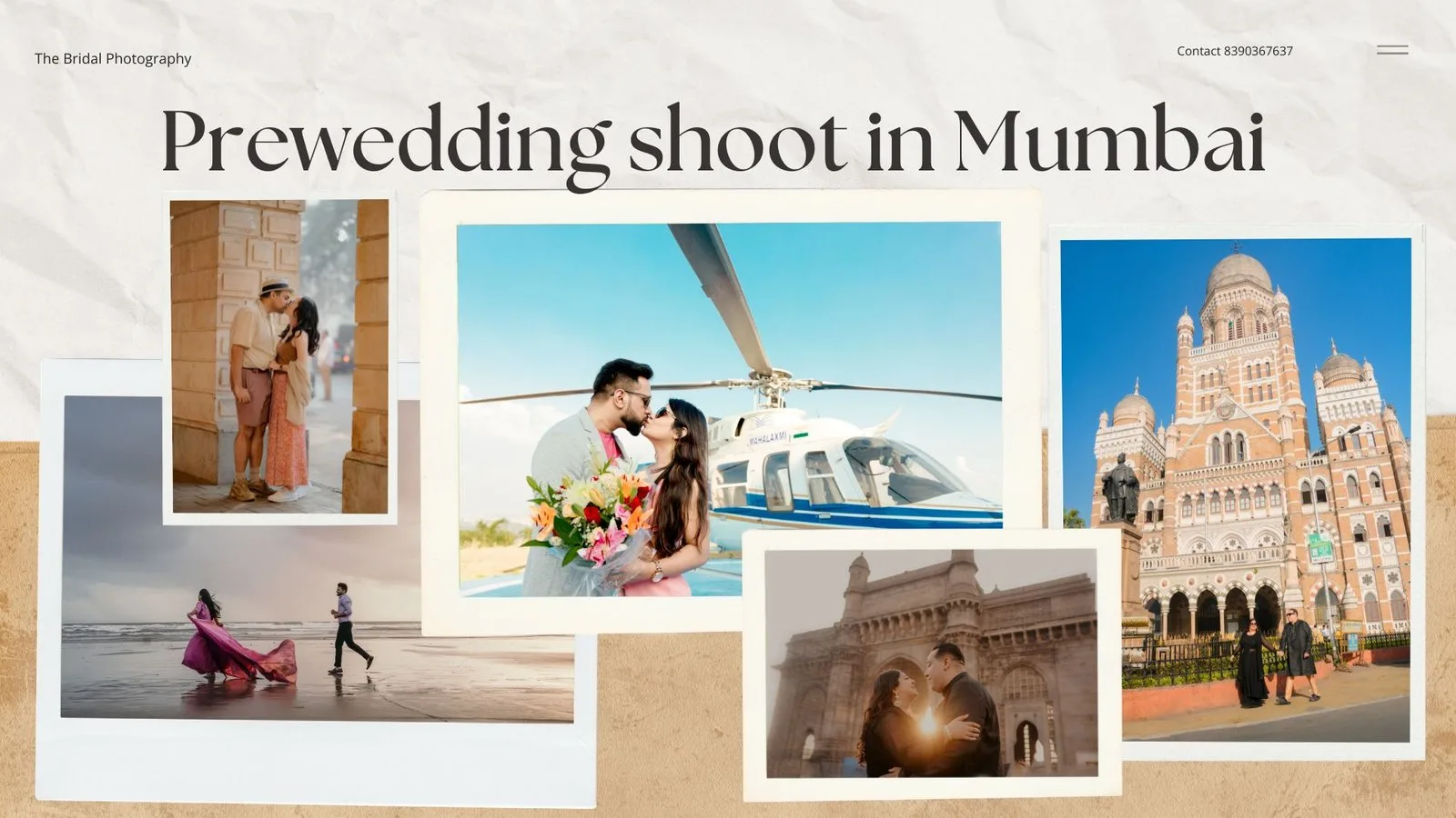 Pre-Wedding Shoot Locations in Mumbai - The Bridal Photography