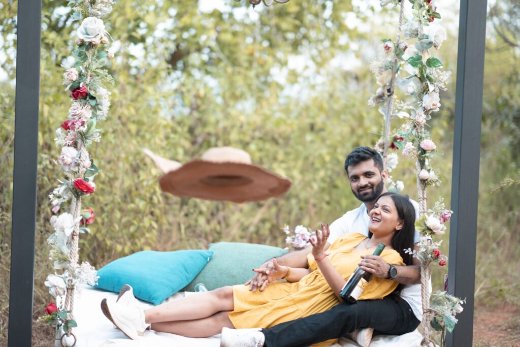 The Bhor Pune Dusk Sets Pre-Wedding Shoot